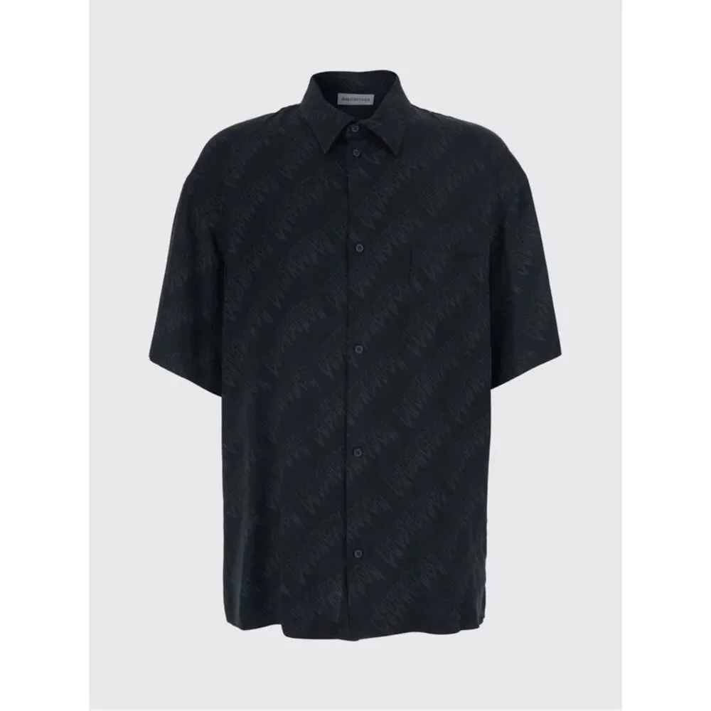 Balenciaga Shirt Men Black